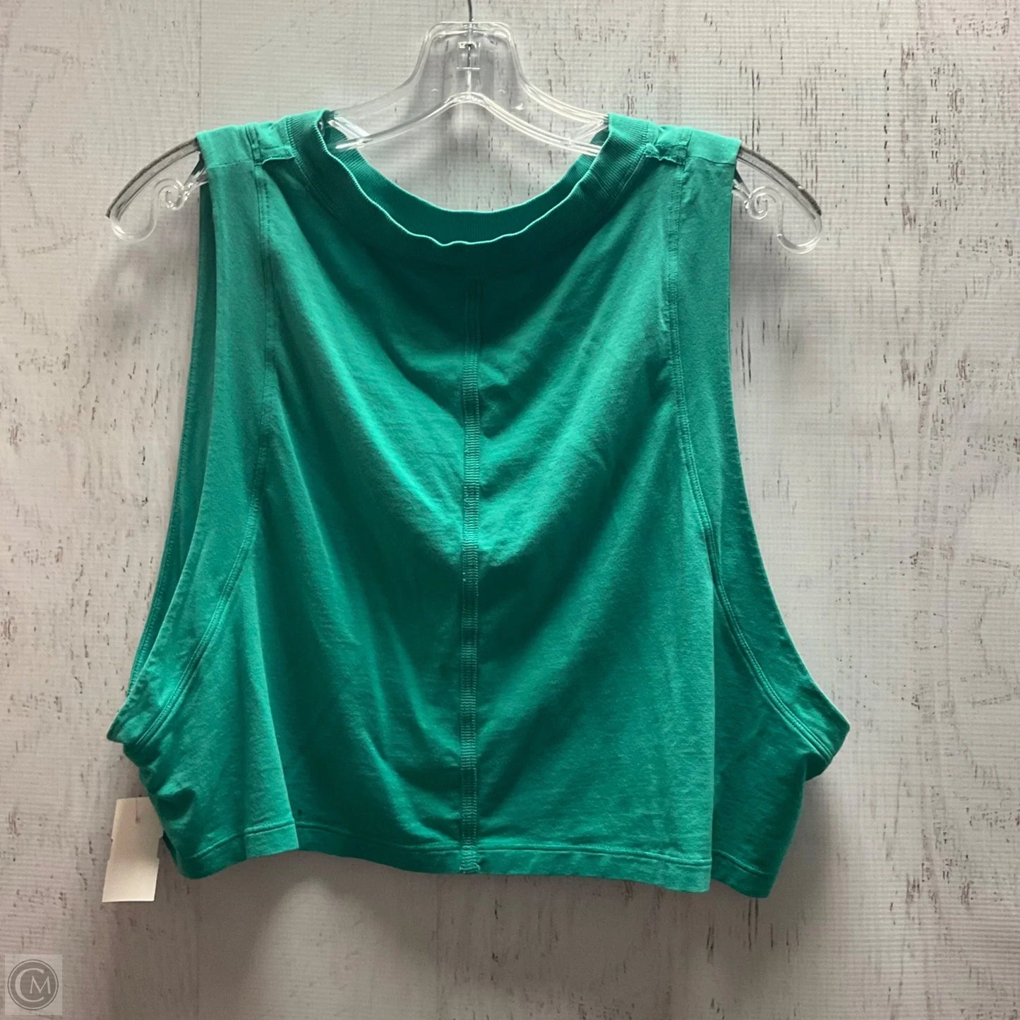 Athletic Tank Top By Lululemon In Green, Size: 10