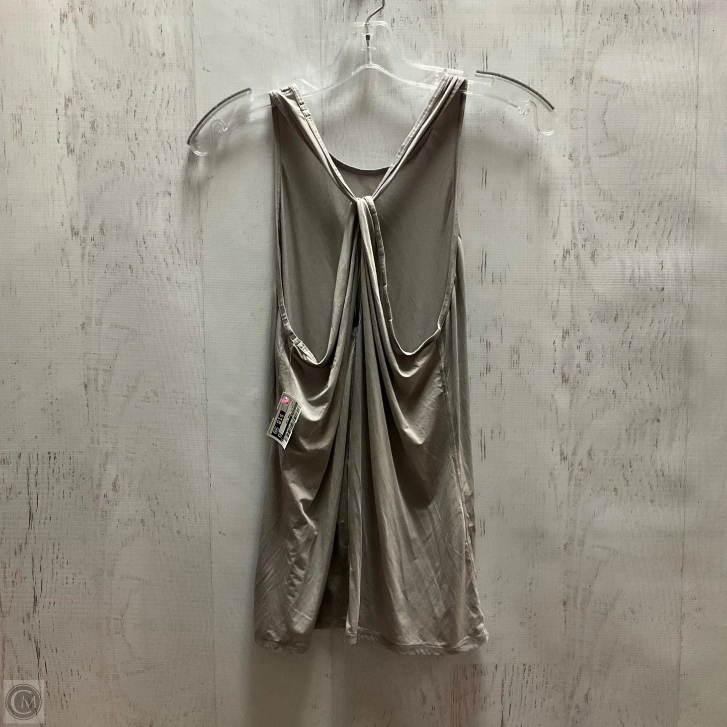 Athletic Tank Top By Lululemon In Grey, Size: 8