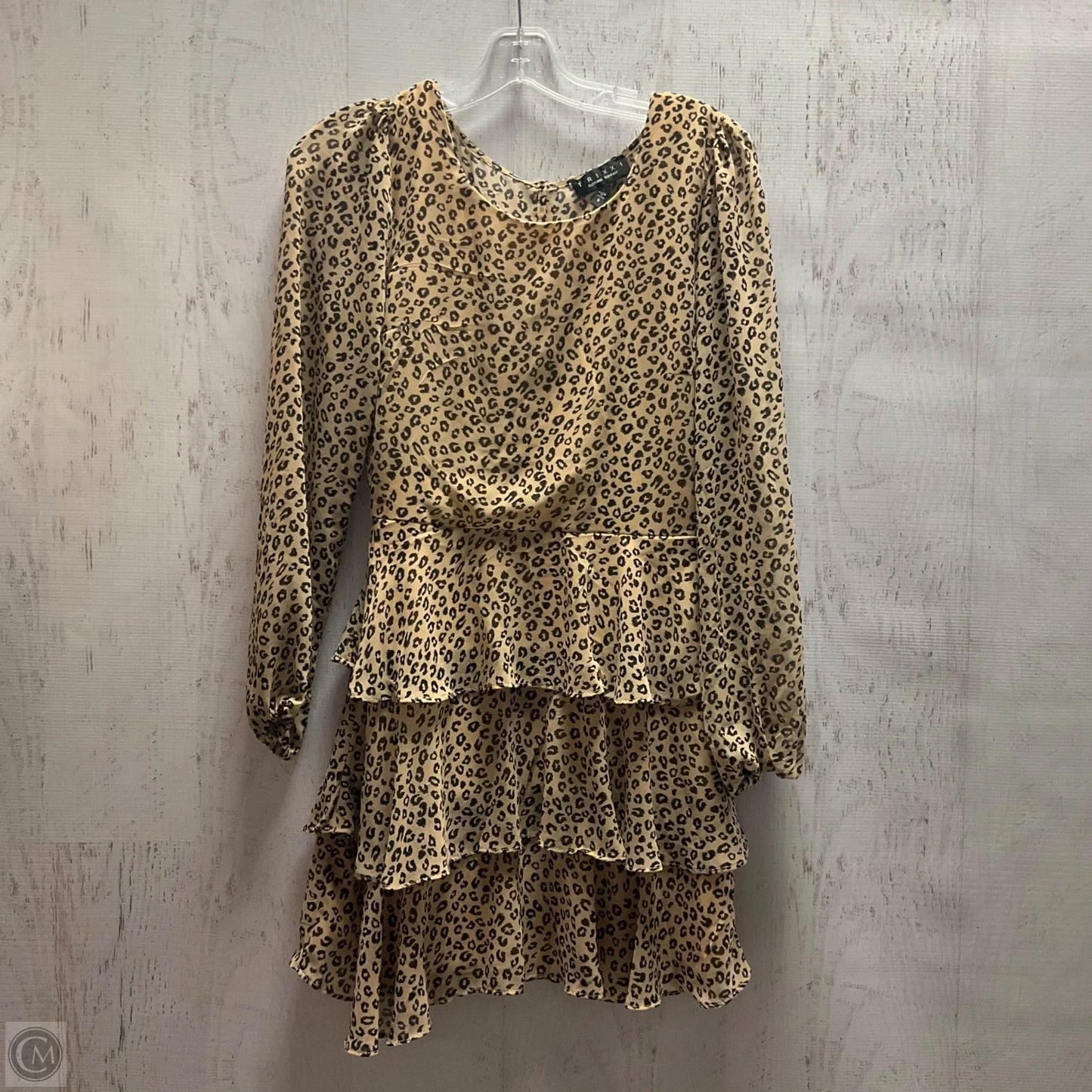 Dress Casual Short By Trixxi In Animal Print, Size: S