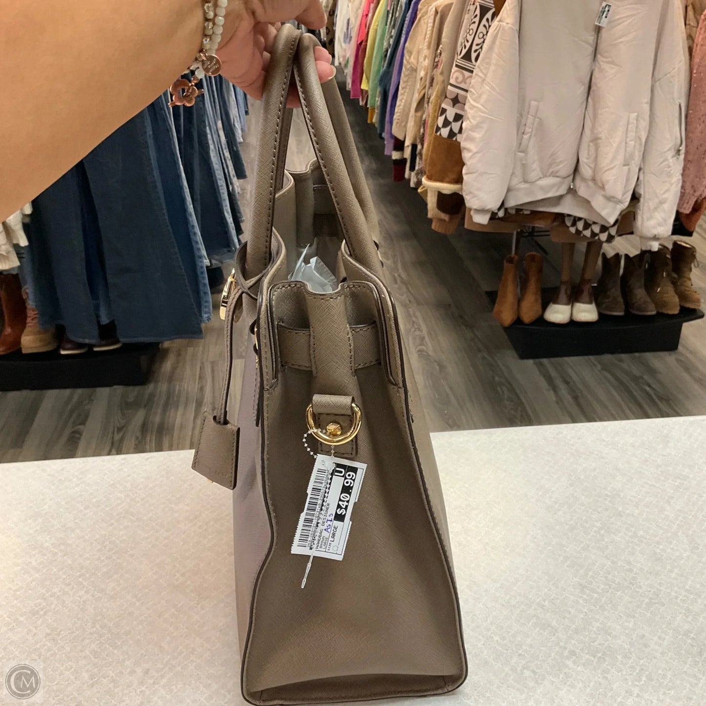 Handbag Designer By Michael Kors, Size: Large