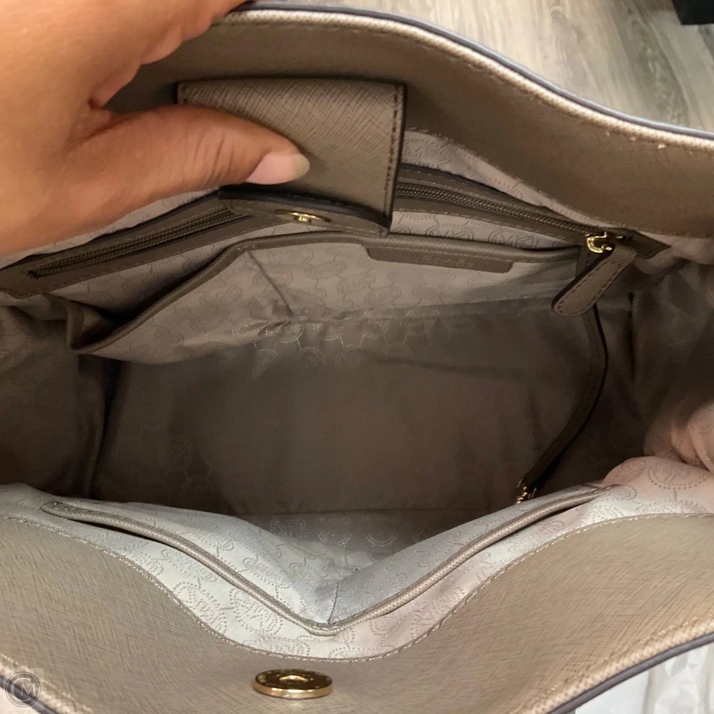 Handbag Designer By Michael Kors, Size: Large