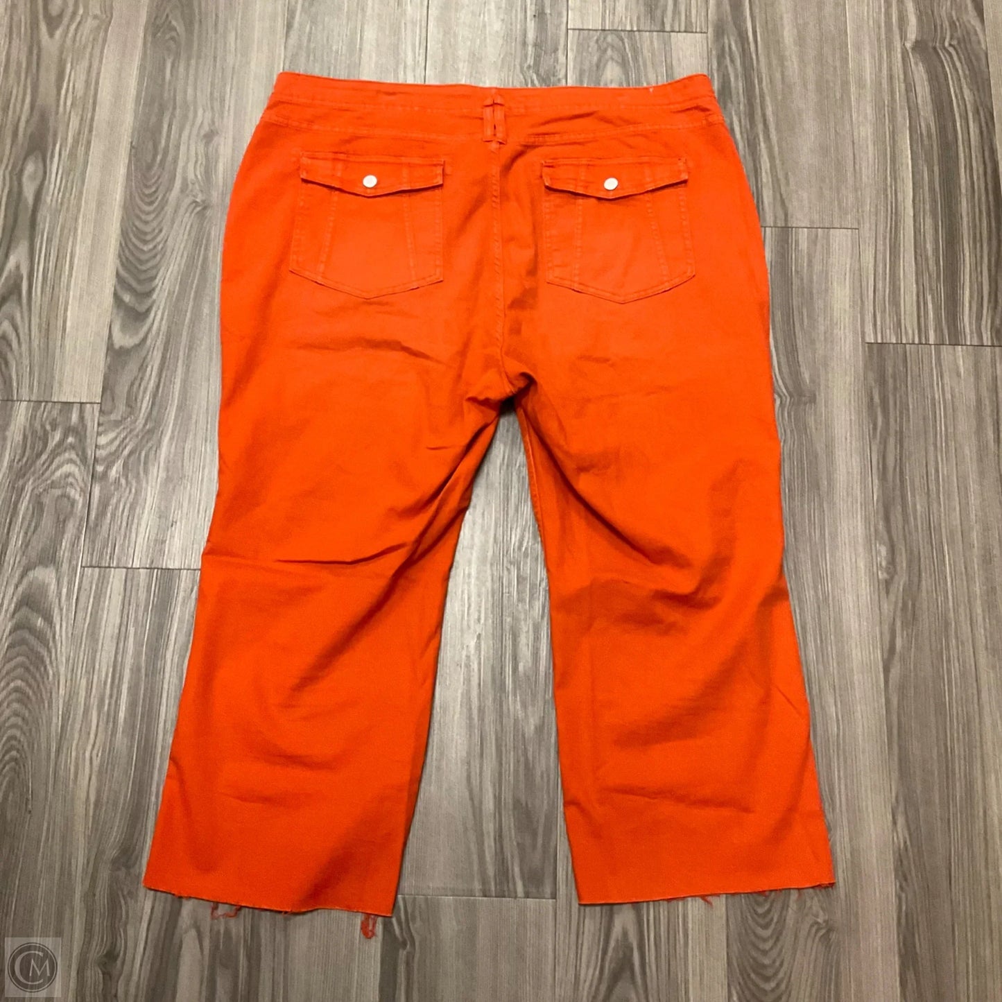Jeans Straight By Pilcro In Orange, Size: 24