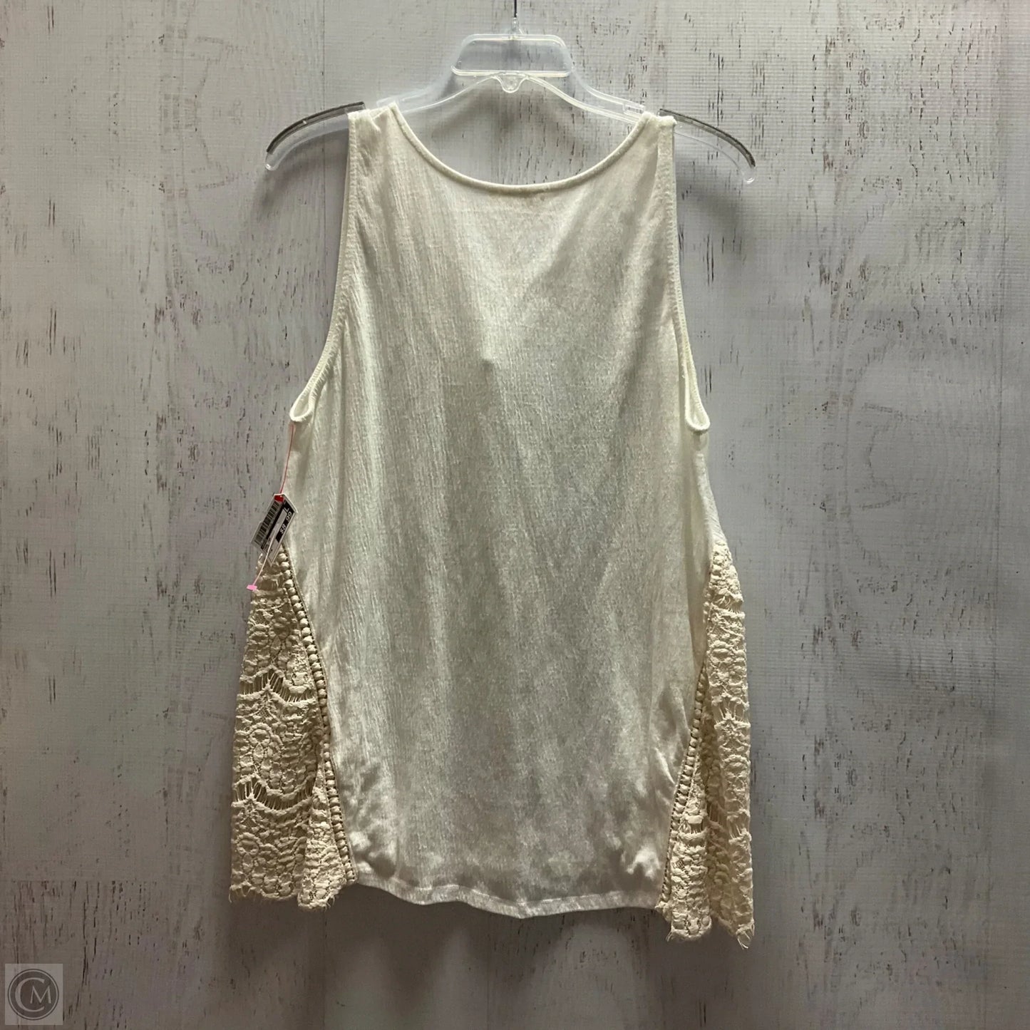 Tank Top By Umgee In White, Size: M