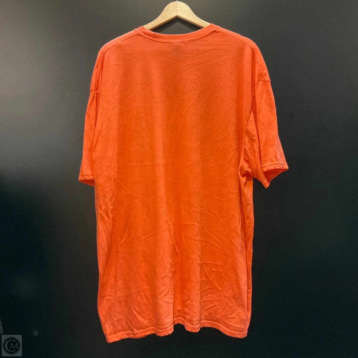 Top Short Sleeve By Gildan In Orange, Size: 3x