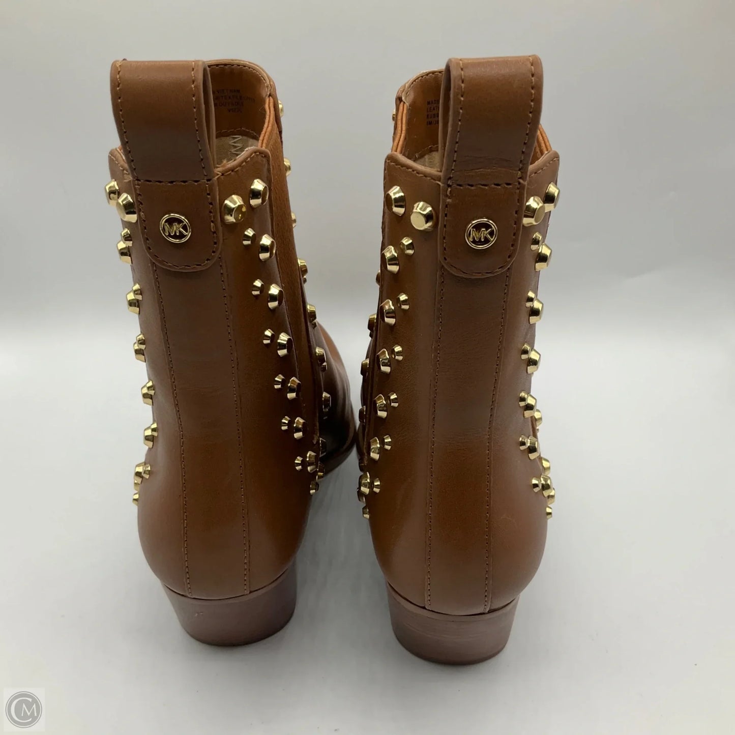 Boots Ankle Heels By Michael By Michael Kors In Brown, Size: 6