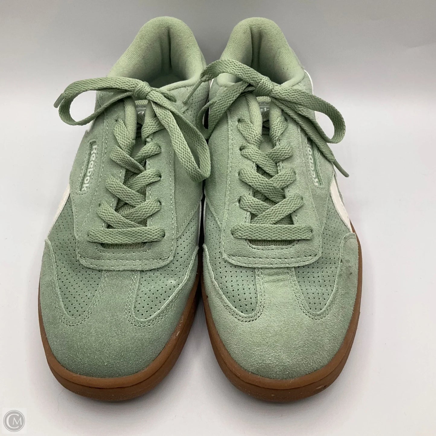 Shoes Sneakers By Reebok In Green, Size: 7