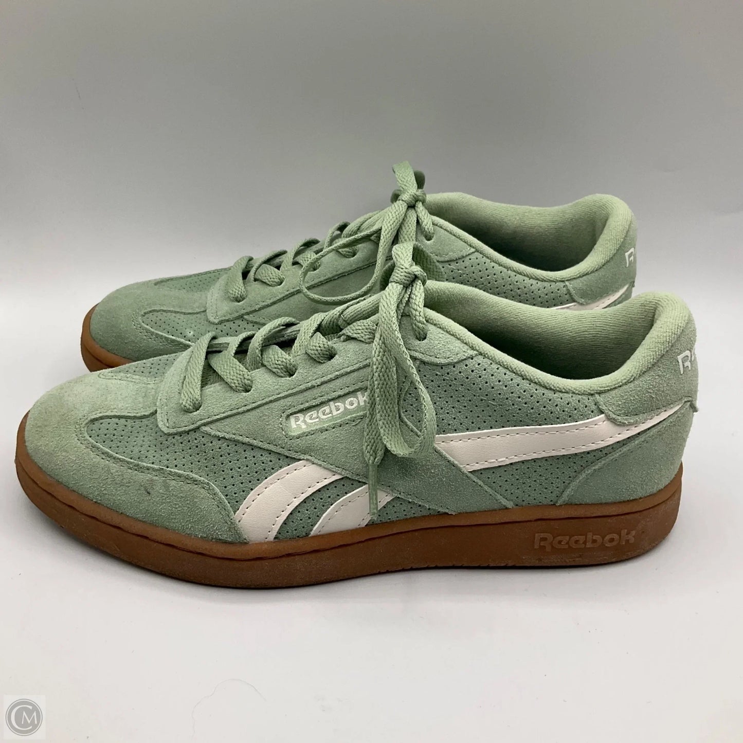 Shoes Sneakers By Reebok In Green, Size: 7