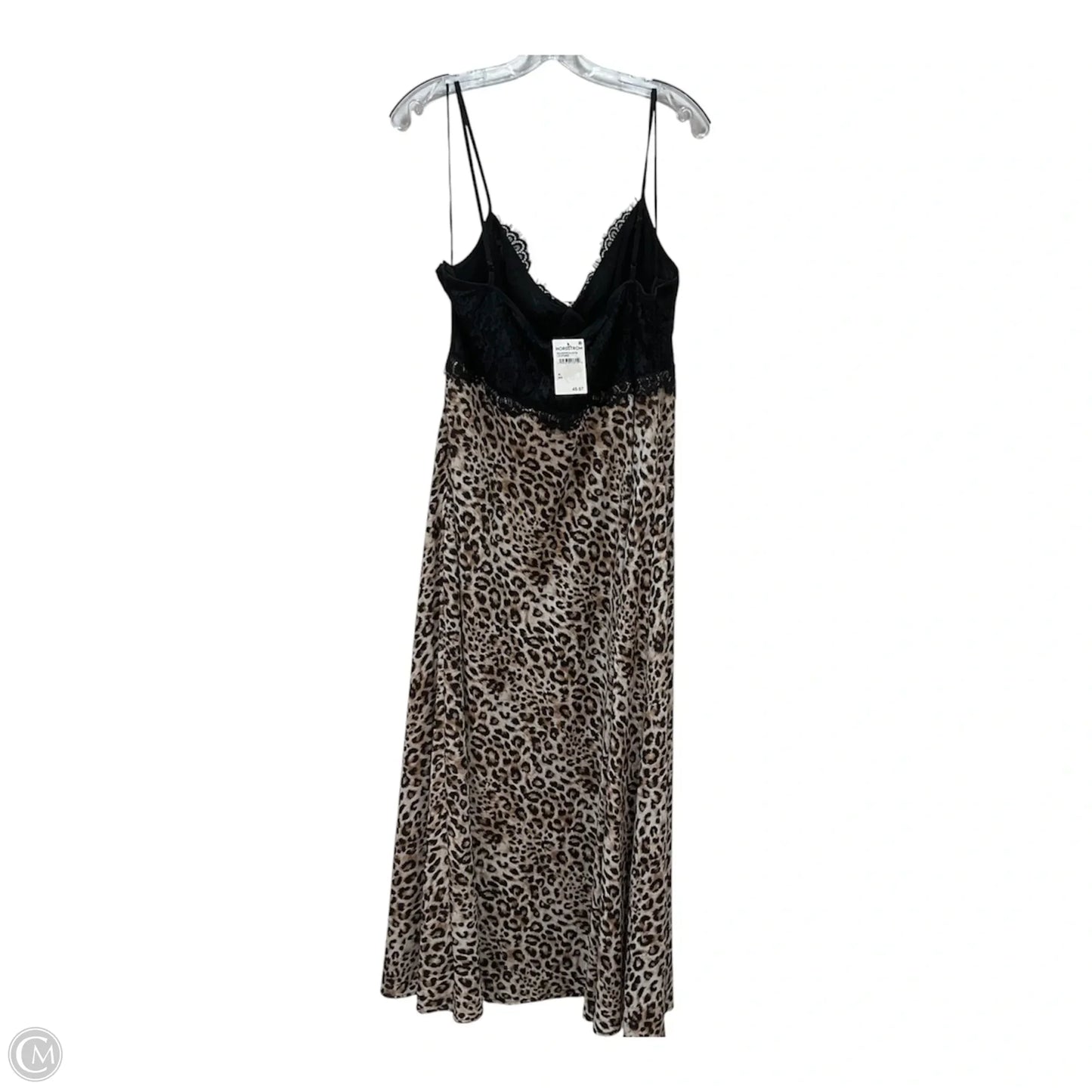 Dress Casual Maxi By Wayf In Animal Print, Size: Xl