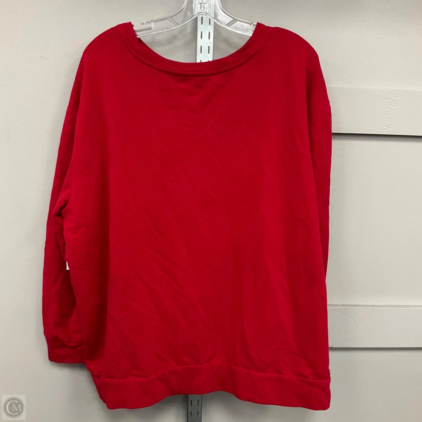 Sweatshirt Crewneck By Fruit Of The Loom In Red, Size: 2x