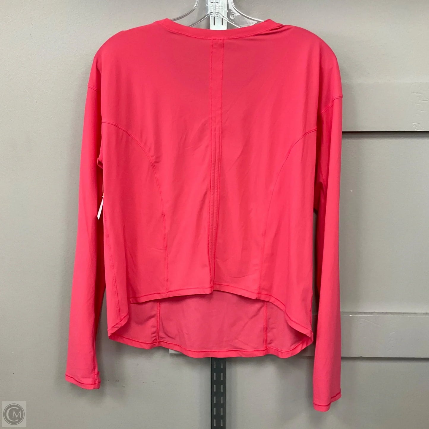 Athletic Top Long Sleeve Crewneck By Lululemon In Pink, Size: 10