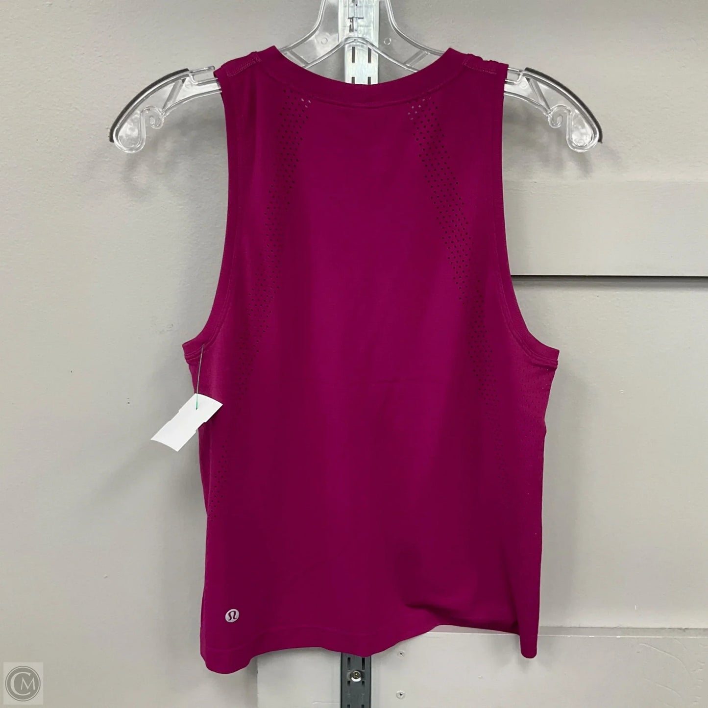 Athletic Tank Top By Lululemon In Maroon, Size: 6