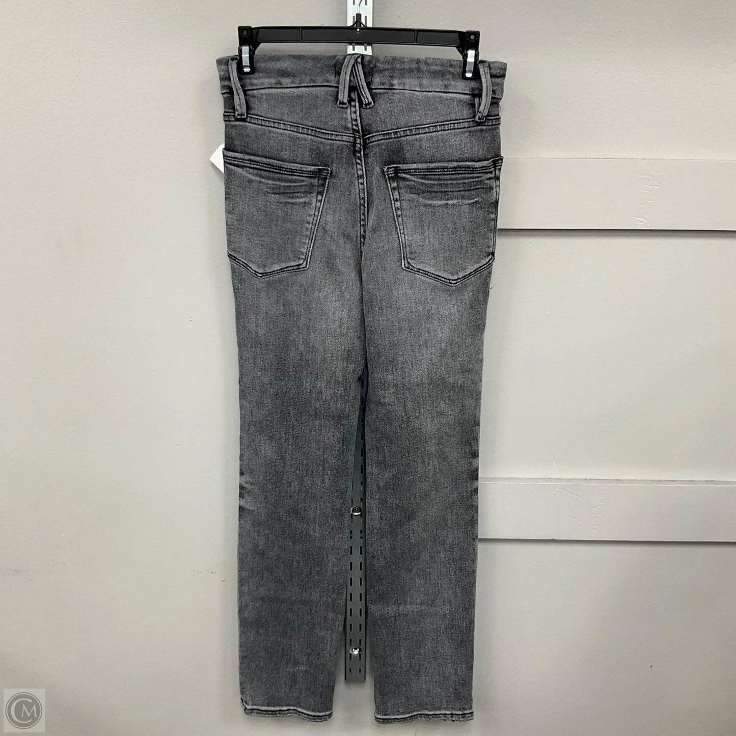 Jeans Skinny By Good American In Black Denim, Size: 4