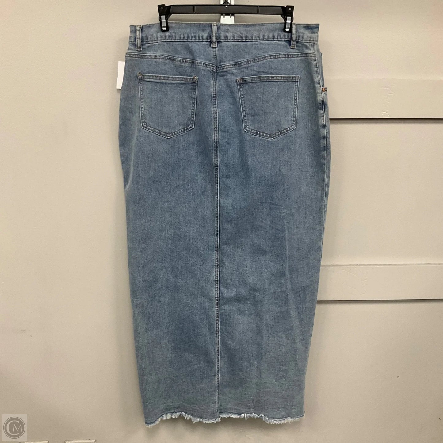 Skirt Midi By Sincerely Jules In Blue Denim, Size: 8