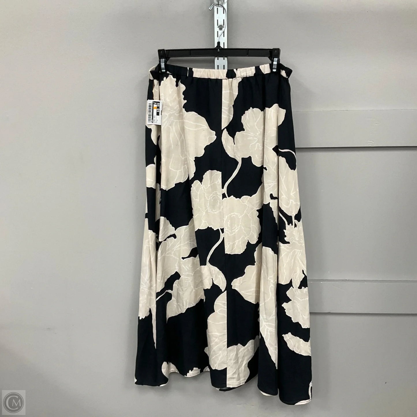 Skirt Midi By H&m In Floral Print, Size: S