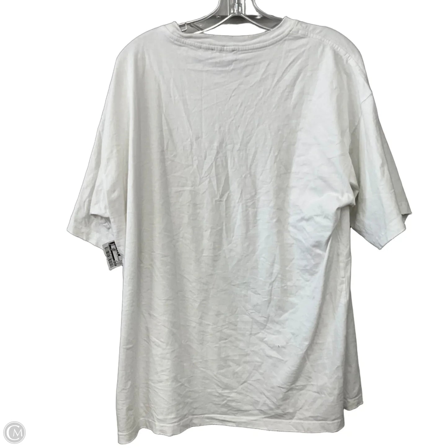 Top Short Sleeve By Zutter In White, Size: S