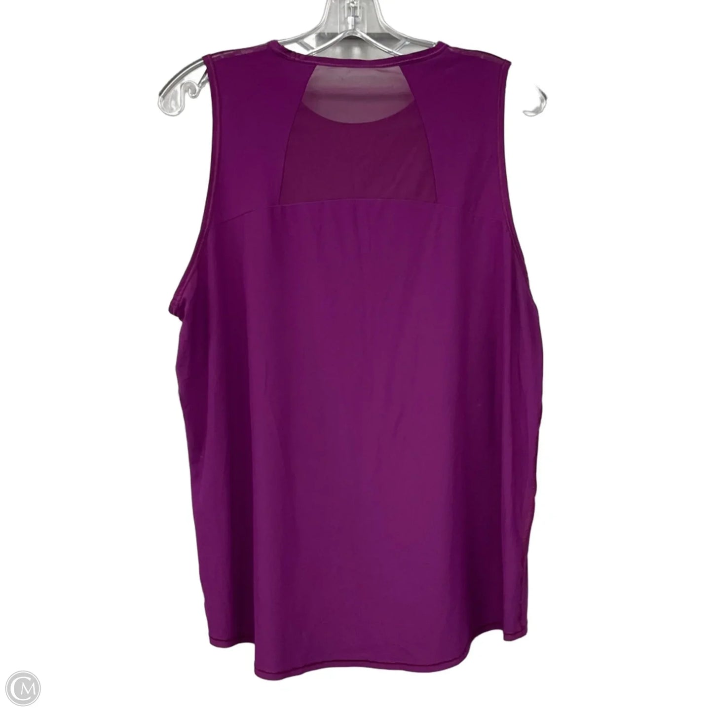 Athletic Tank Top By Lululemon In Purple, Size: 14