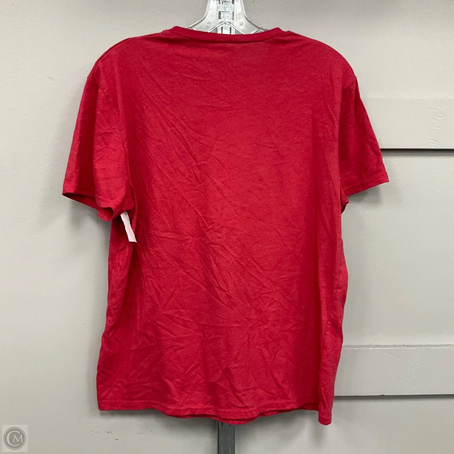 Top Short Sleeve Basic By Clothes Mentor In Red, Size: L