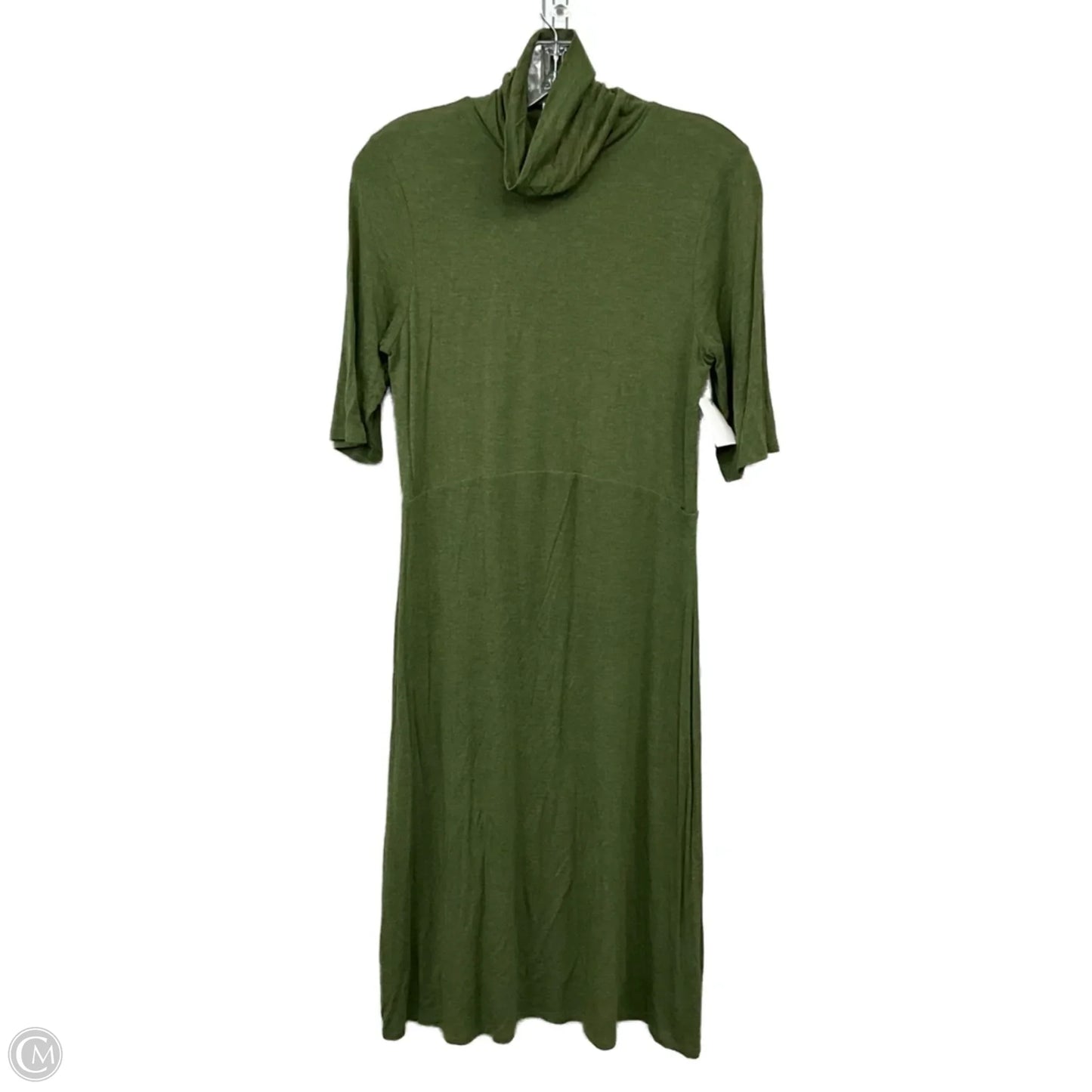 Dress Casual Midi By Anthropologie In Green, Size: S