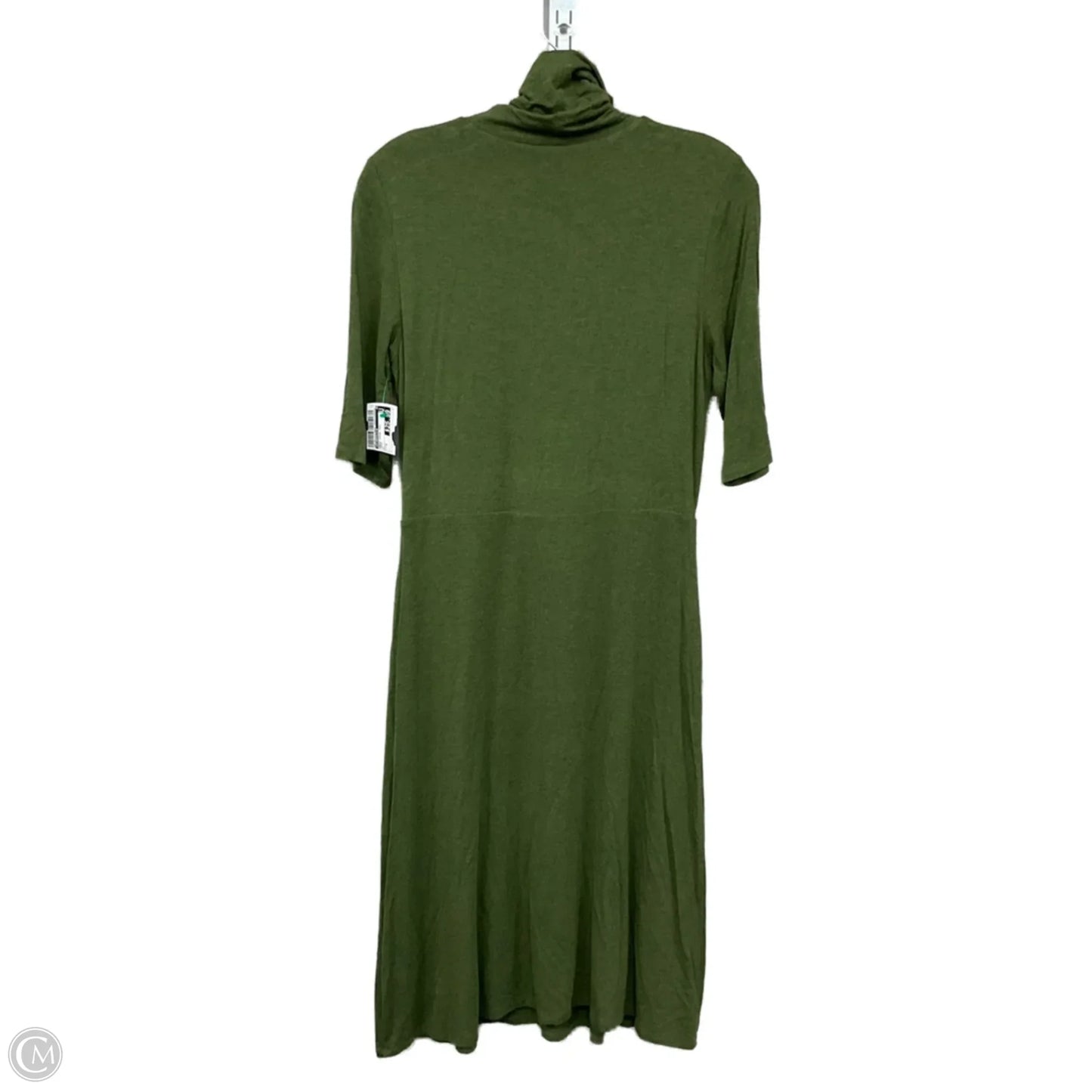 Dress Casual Midi By Anthropologie In Green, Size: S