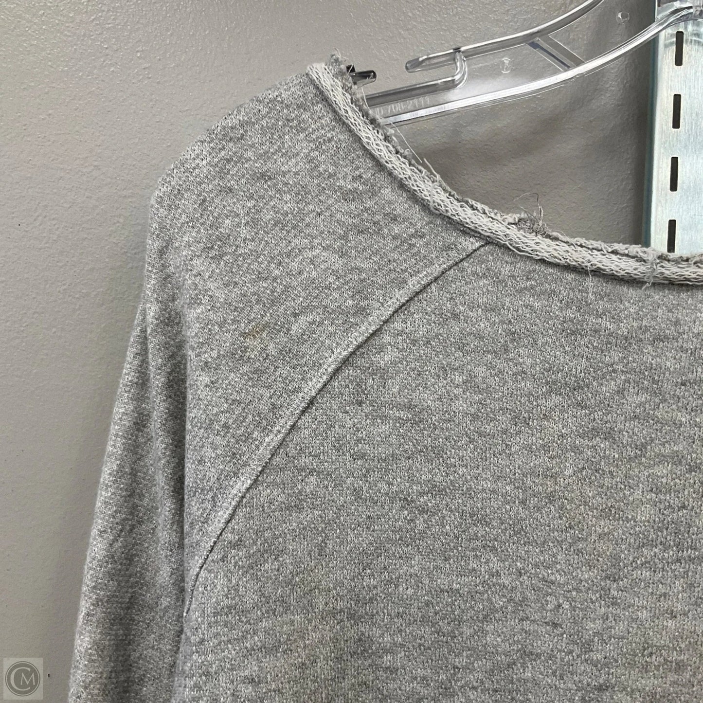 Top Long Sleeve By Free People In Grey, Size: Xs