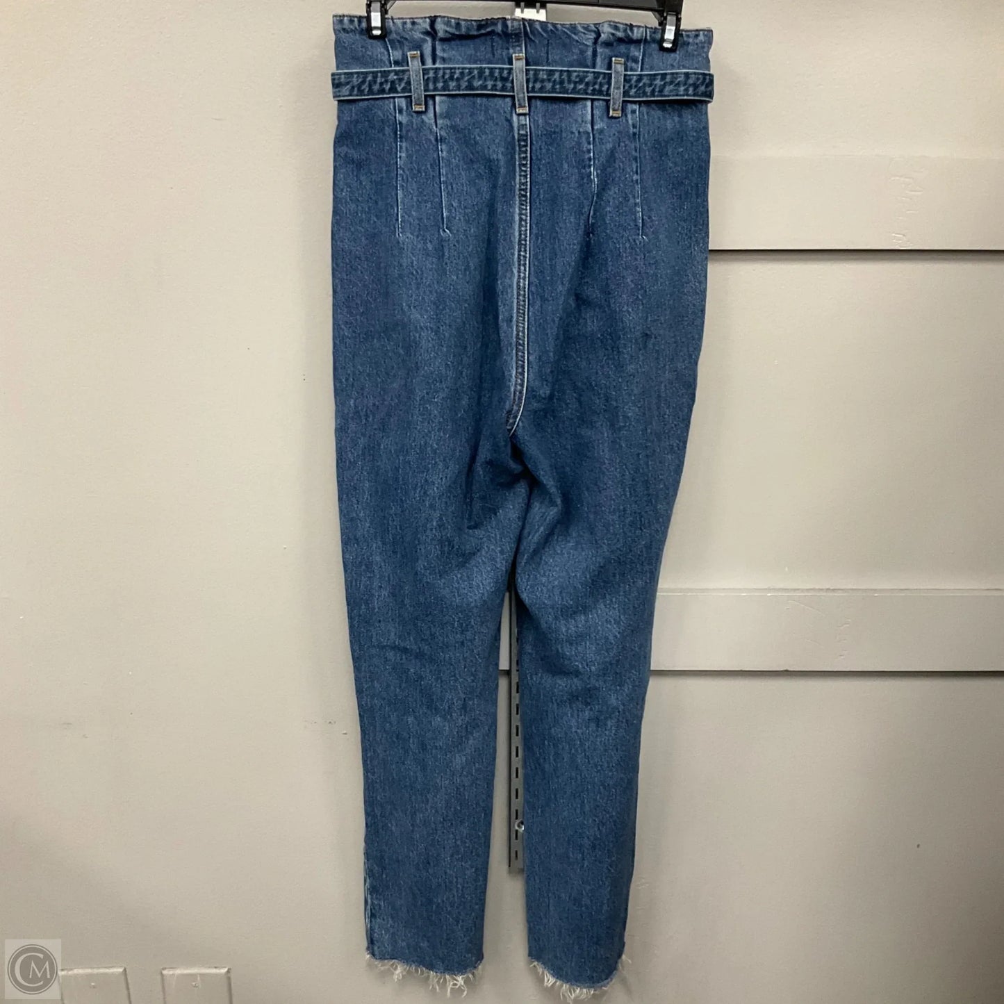 Jeans Straight By Abercrombie And Fitch In Blue Denim, Size: 2