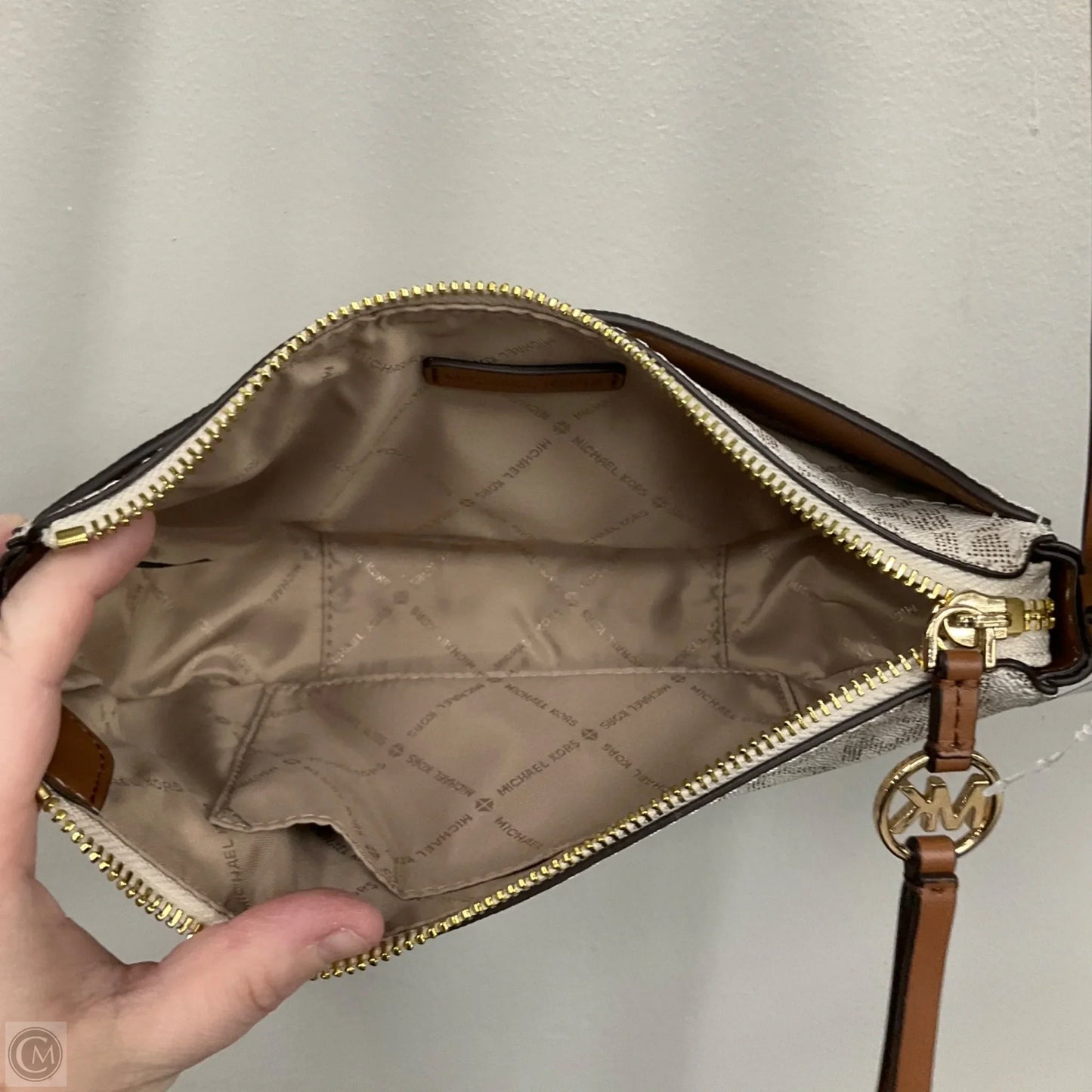 Crossbody Designer By Michael Kors, Size: Small