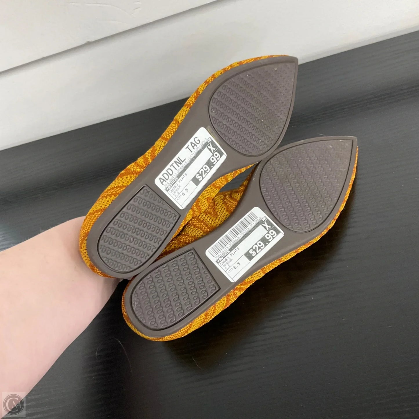 Shoes Flats By Rothys In Orange, Size: 6.5