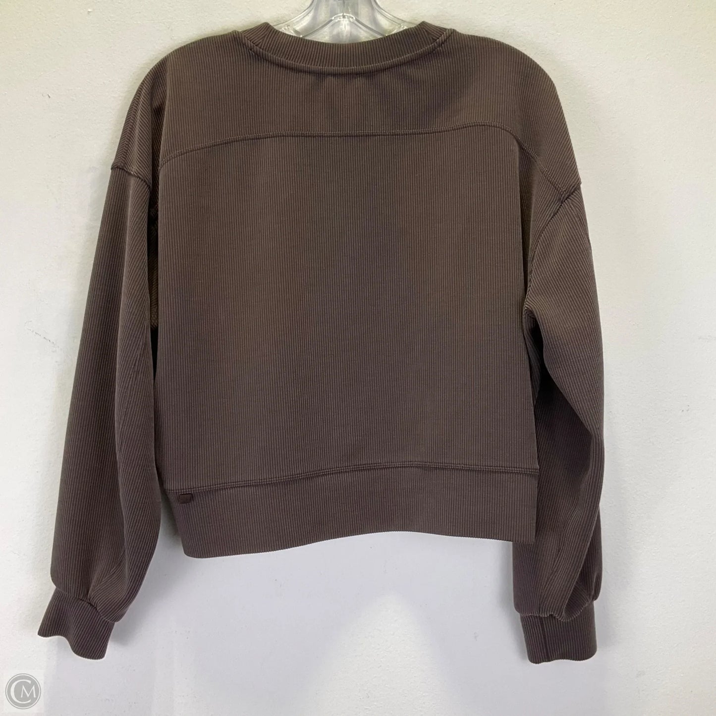 Top Long Sleeve By Lululemon In Brown, Size: 4