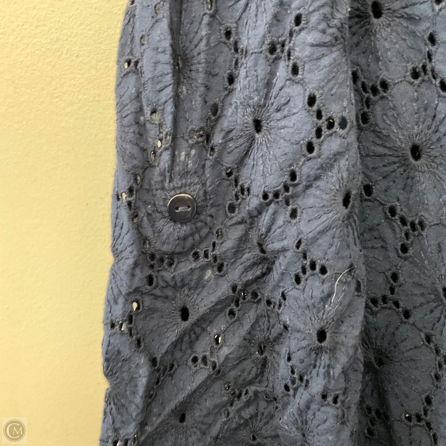 Top Long Sleeve By Nicole By Nicole Miller In Navy, Size: 3x