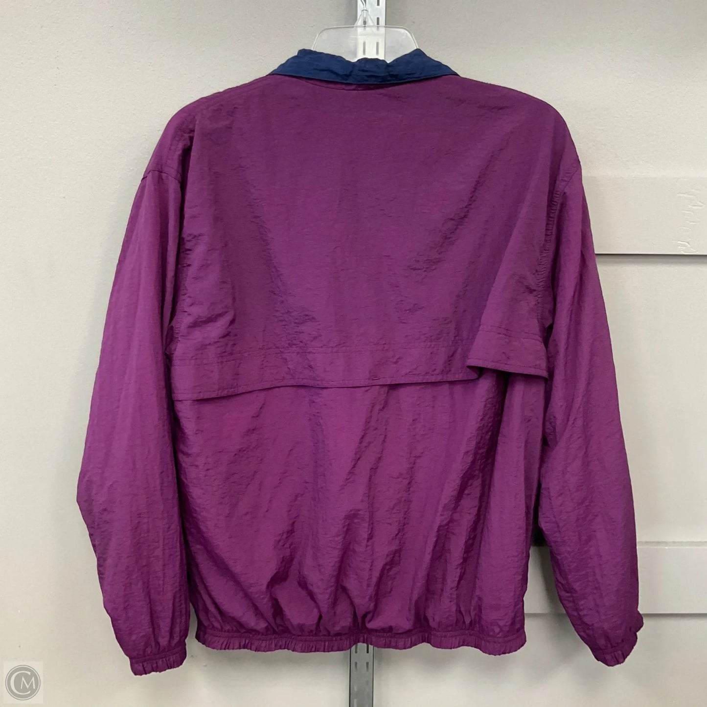 Athletic Jacket By Nike Apparel In Purple, Size: M