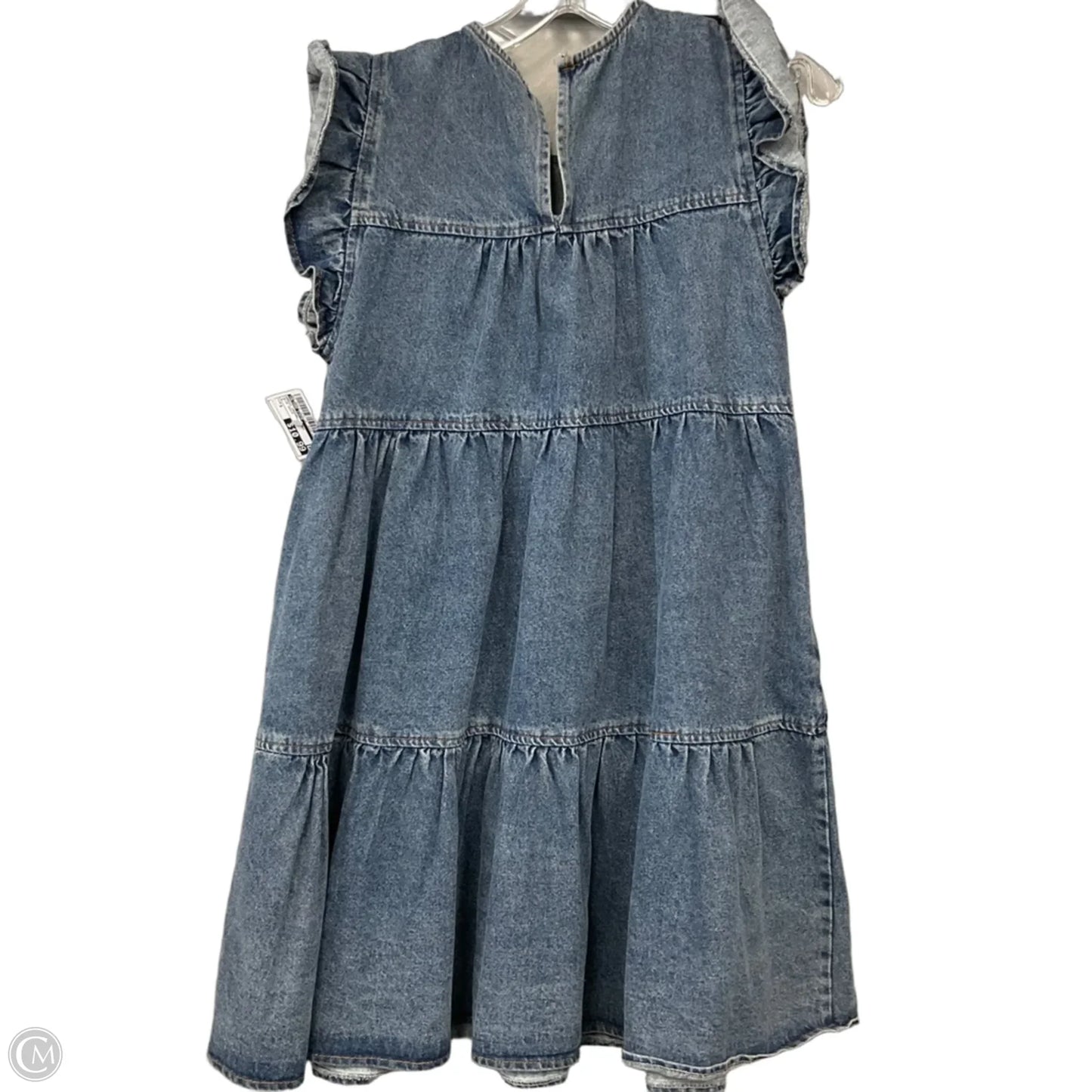 Dress Casual Short By Altard State In Blue Denim, Size: S