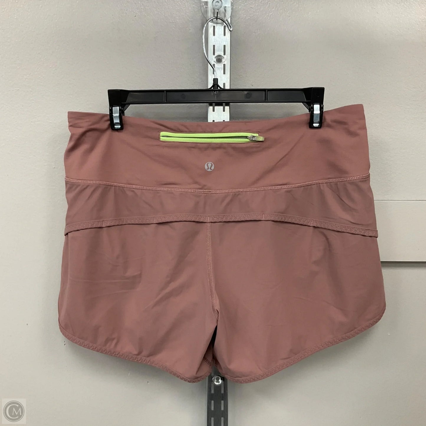 Athletic Shorts By Lululemon In Brown, Size: 8