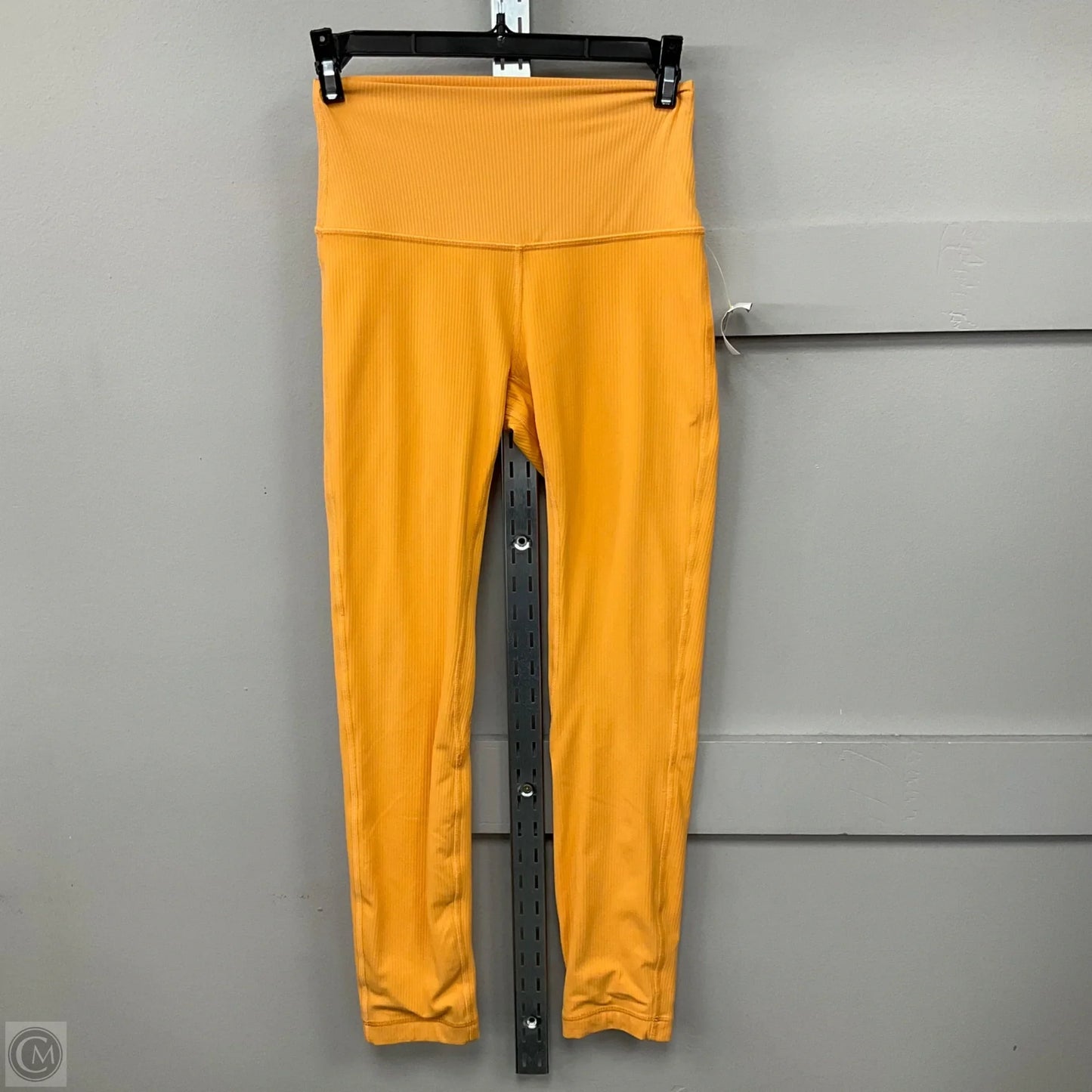 Athletic Leggings By Lululemon In Orange, Size: 4