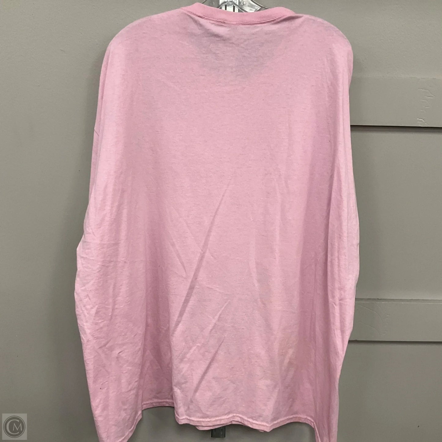 Top Short Sleeve By Jerzees In Pink, Size: 4x