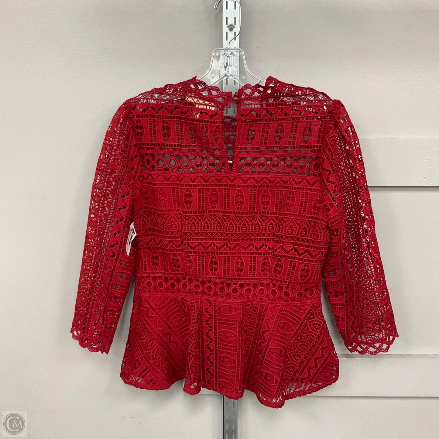 Top Long Sleeve By Moulinette Soeurs In Red, Size: 6