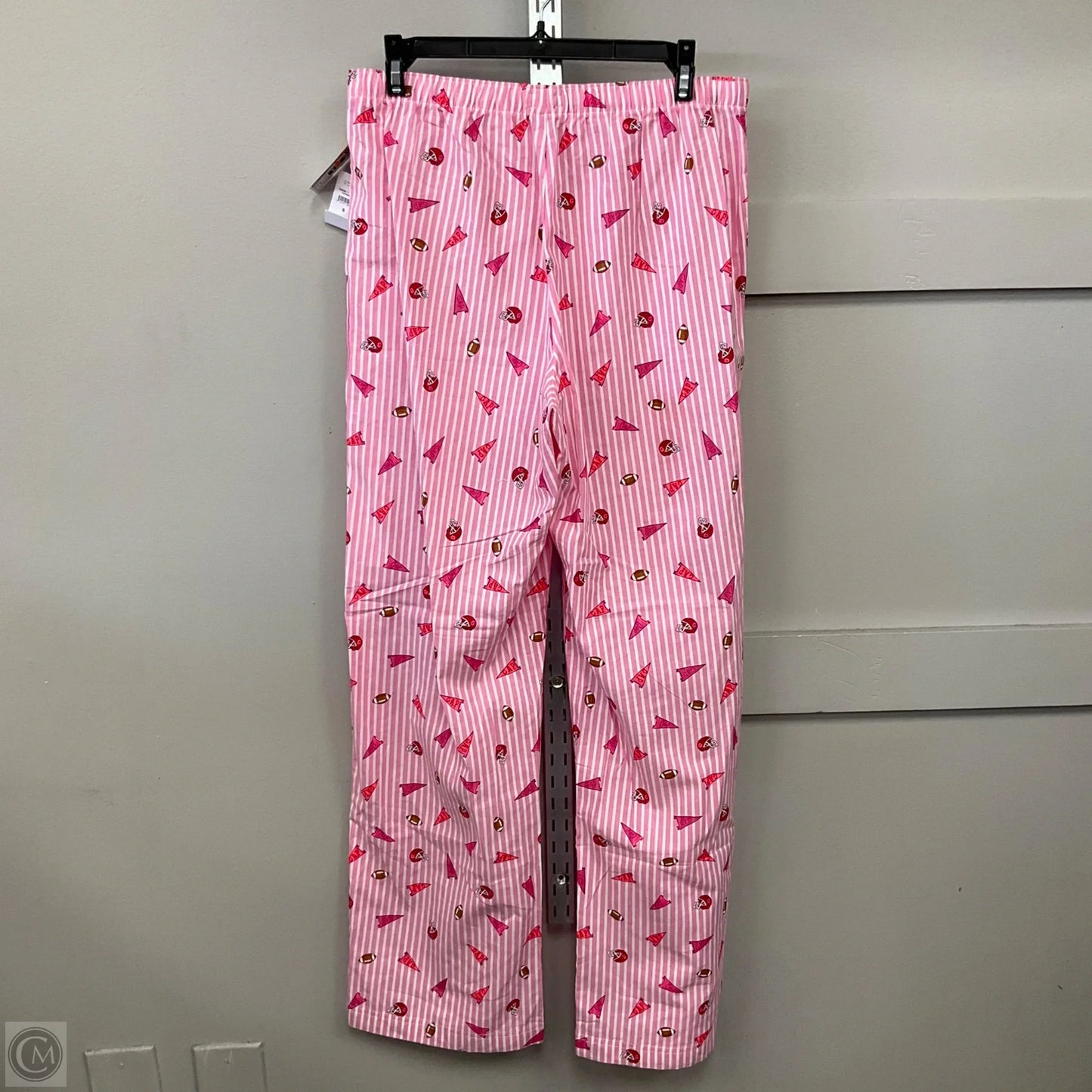 Football Pajama Pants By Gap In Pink, Size: S
