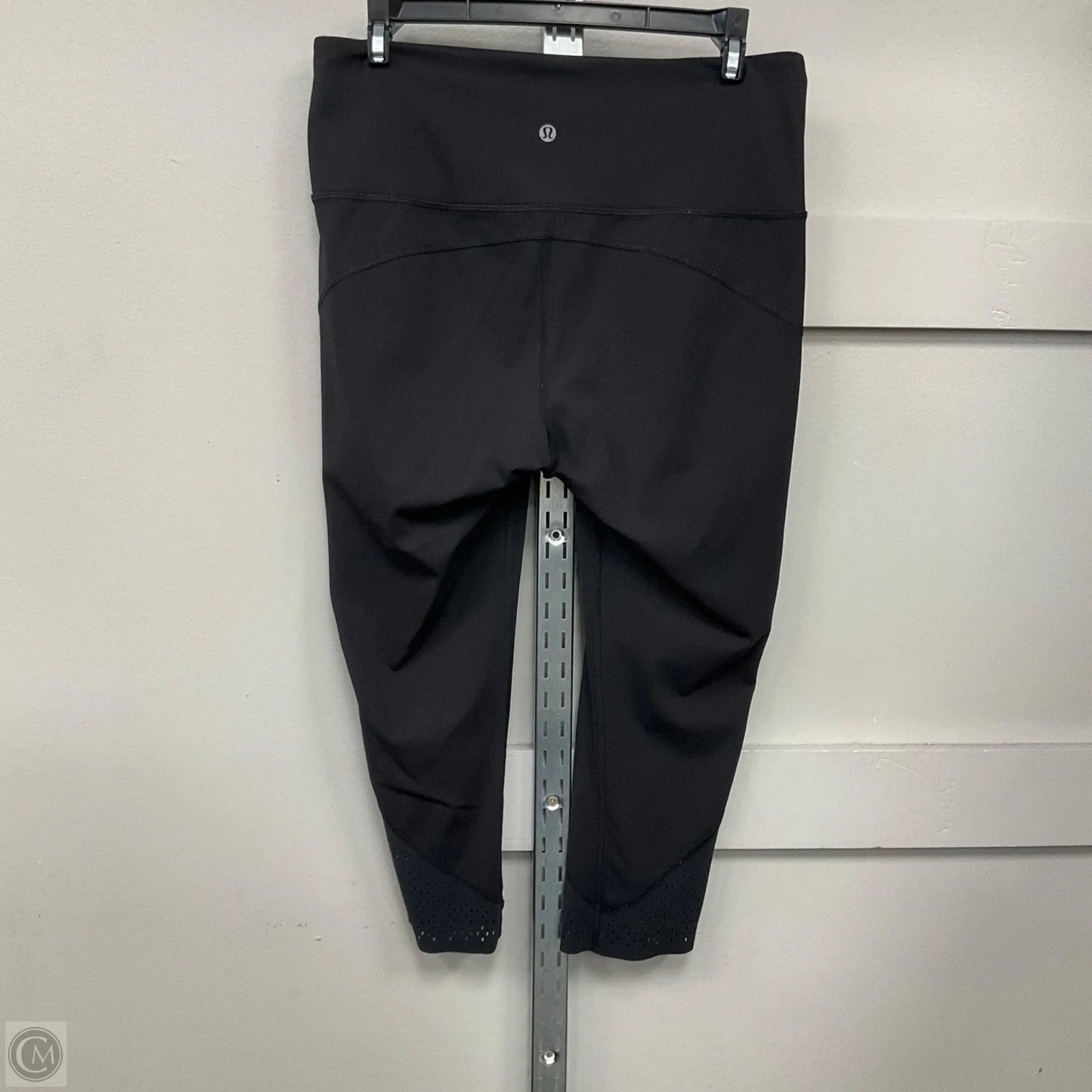 Athletic Leggings Capris By Lululemon In Black, Size: 10