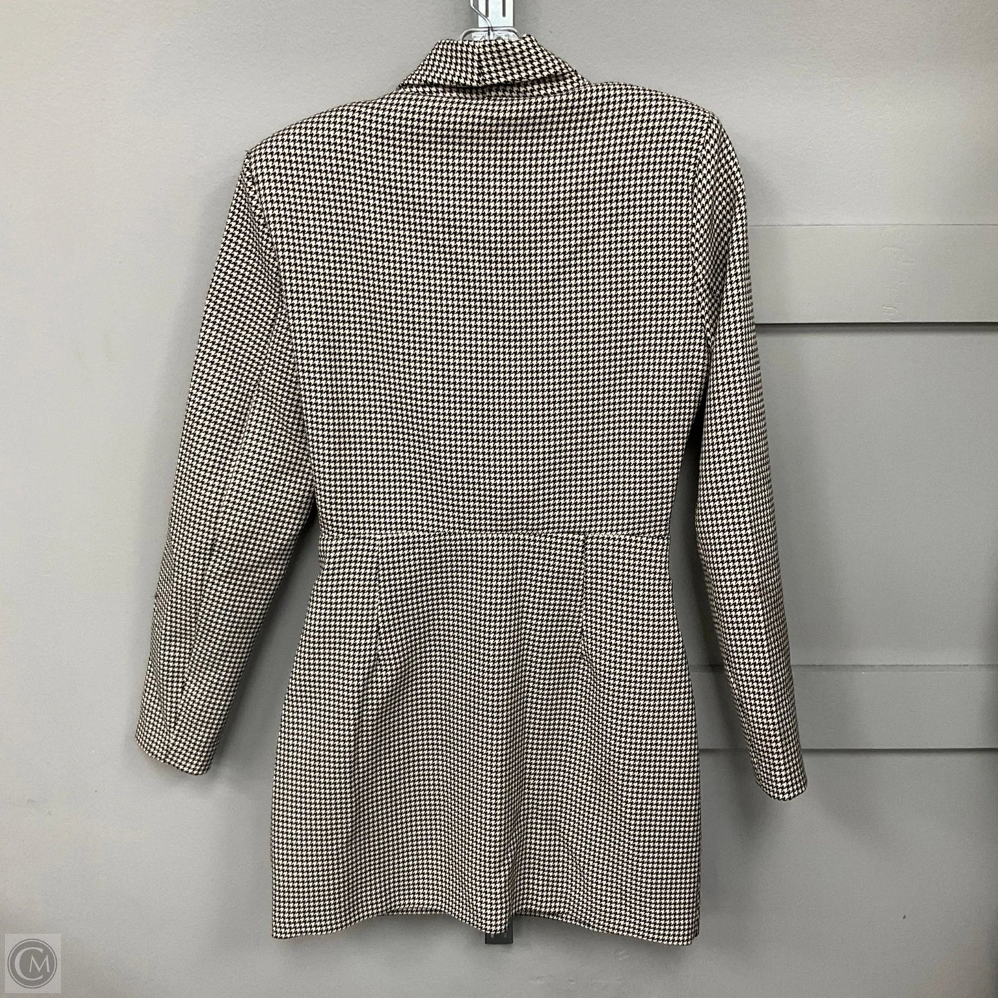 Dress Party Short By Zara In Black & Cream, Size: M