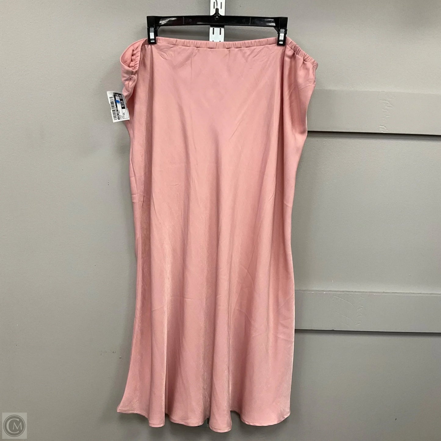 Skirt Maxi By Time And Tru In Pink, Size: Xxl