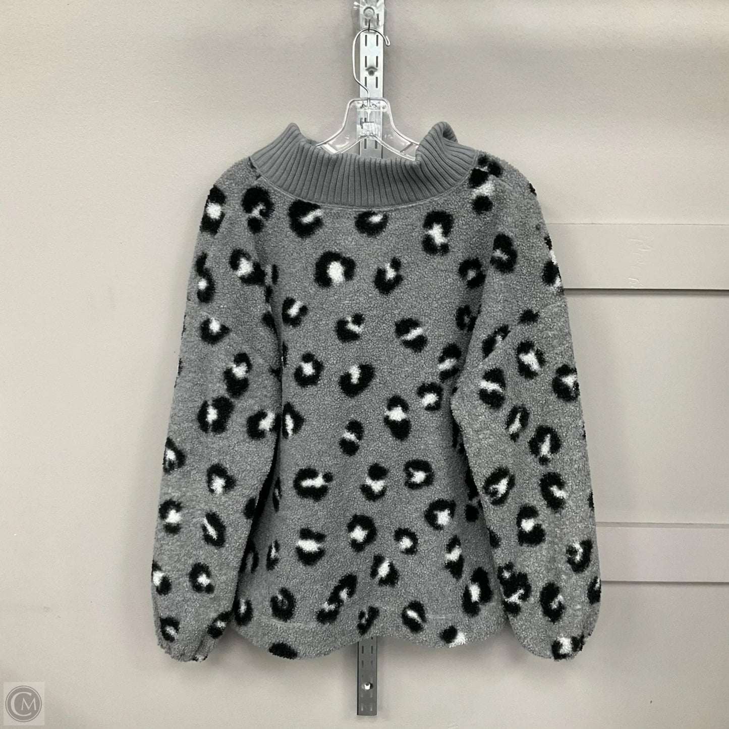 Sweater By Loft In Animal Print, Size: Xl