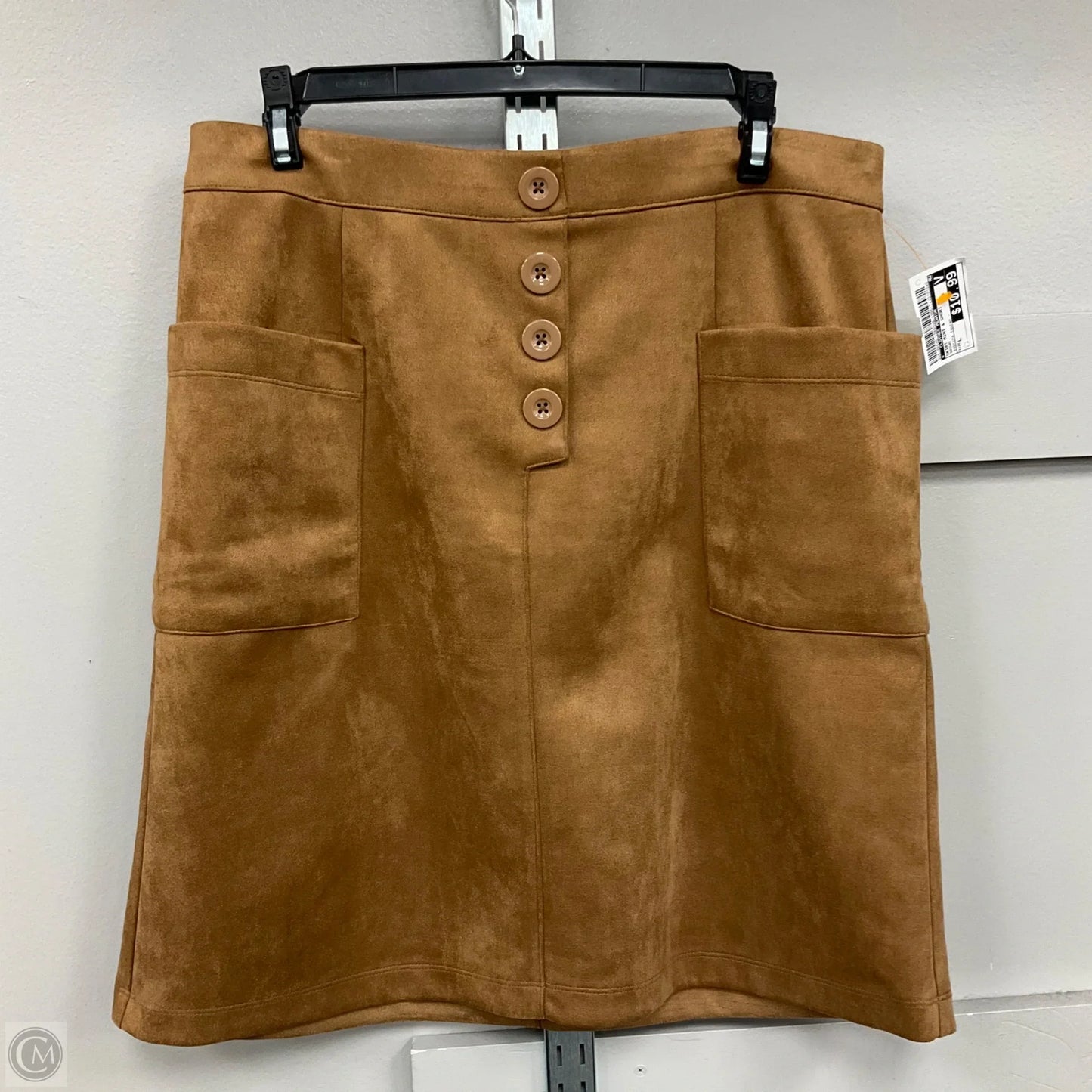 Skirt Mini & Short By Sabrina Lauren In Brown, Size: L