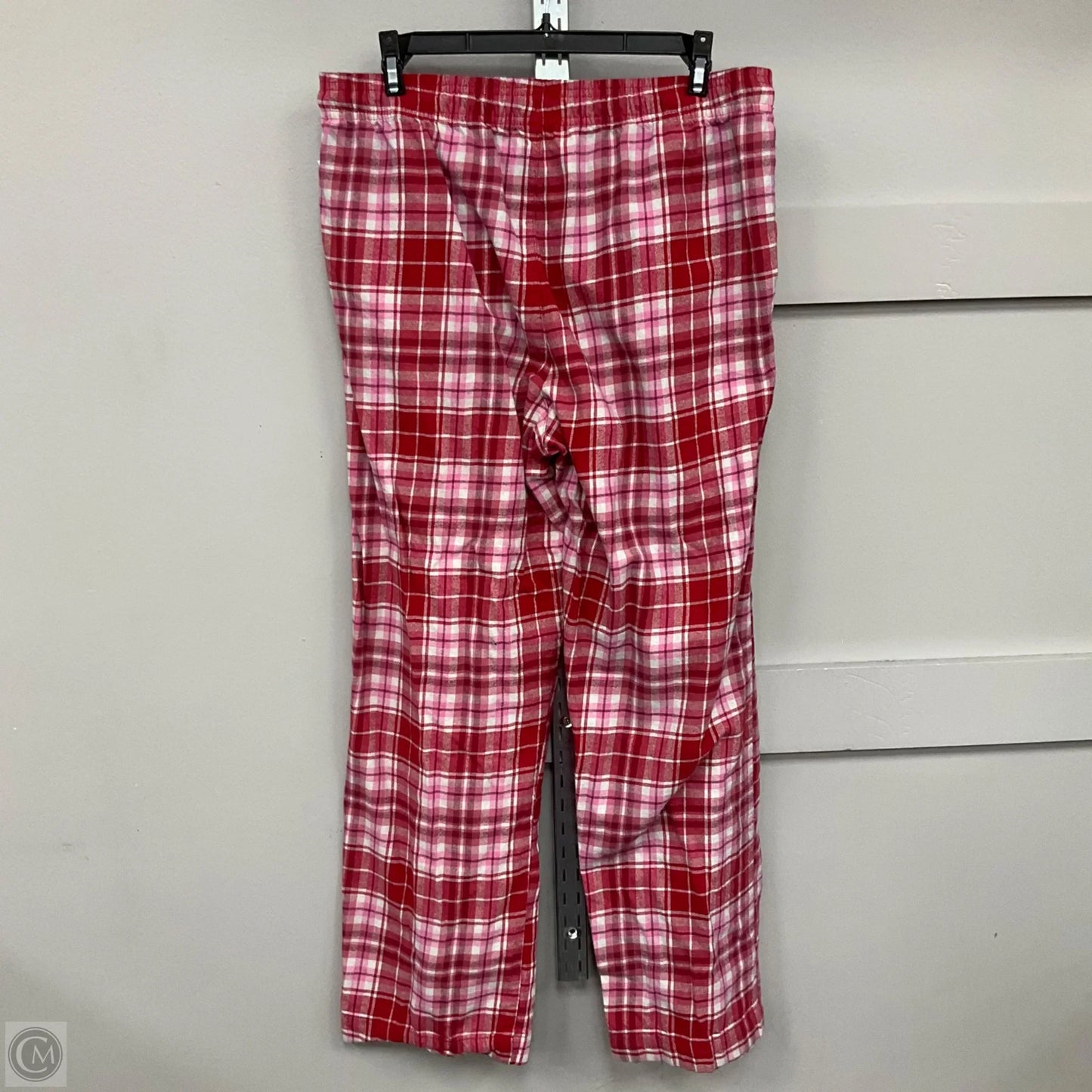 Pajama Pants By Gap In Plaid Pattern, Size: M