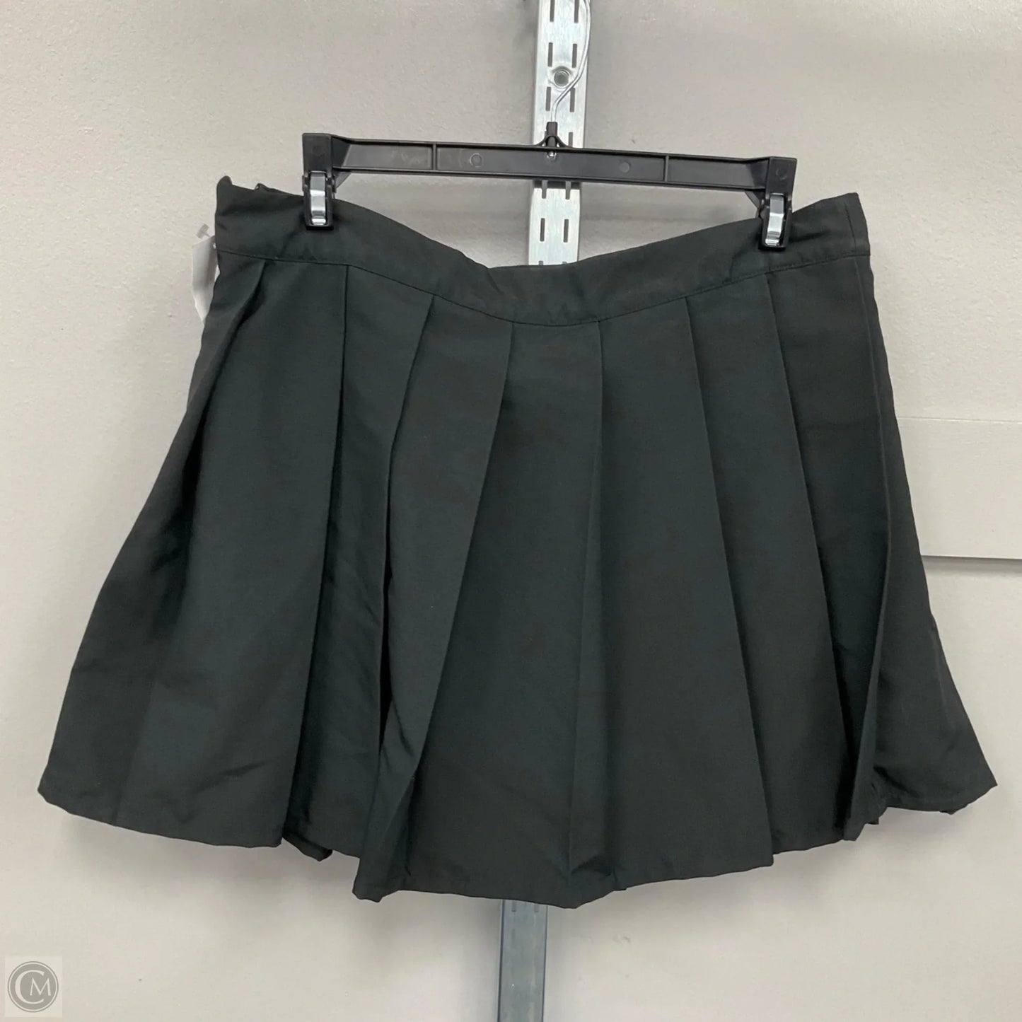 Athletic Skirt By Adidas In Black, Size: S