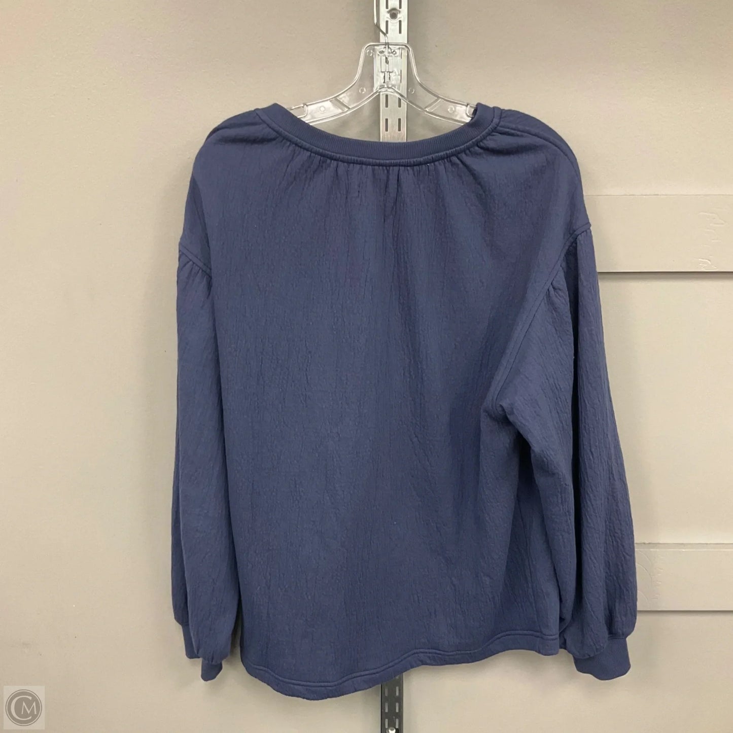 Top Long Sleeve By Aerie In Navy, Size: Xs