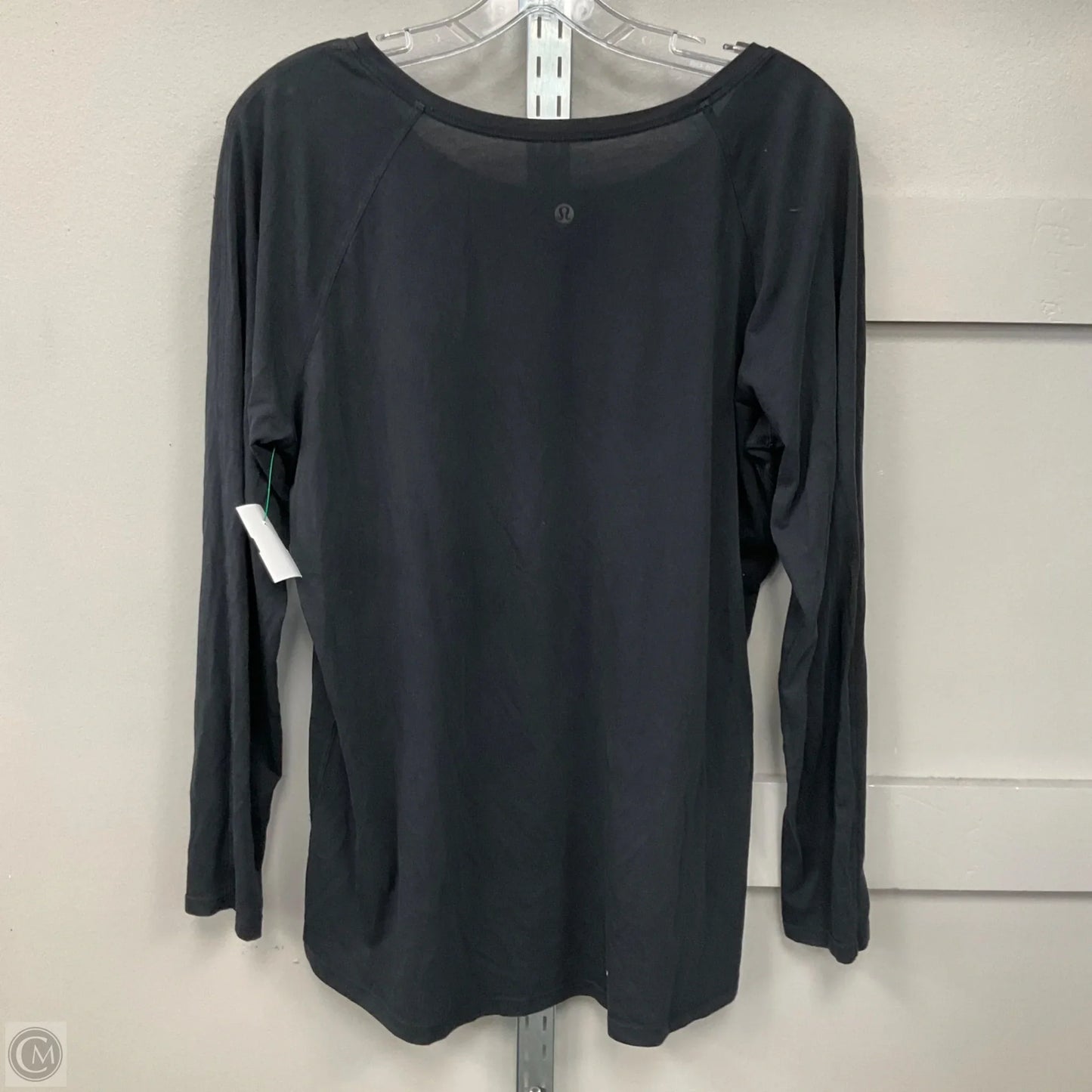Top Long Sleeve By Lululemon In Black, Size: 12