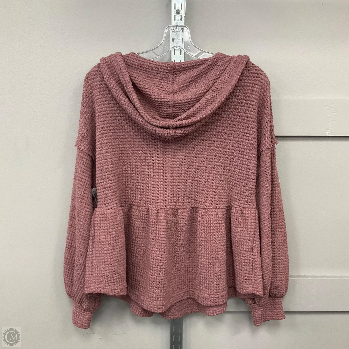 Top Long Sleeve By Vestique In Mauve, Size: S
