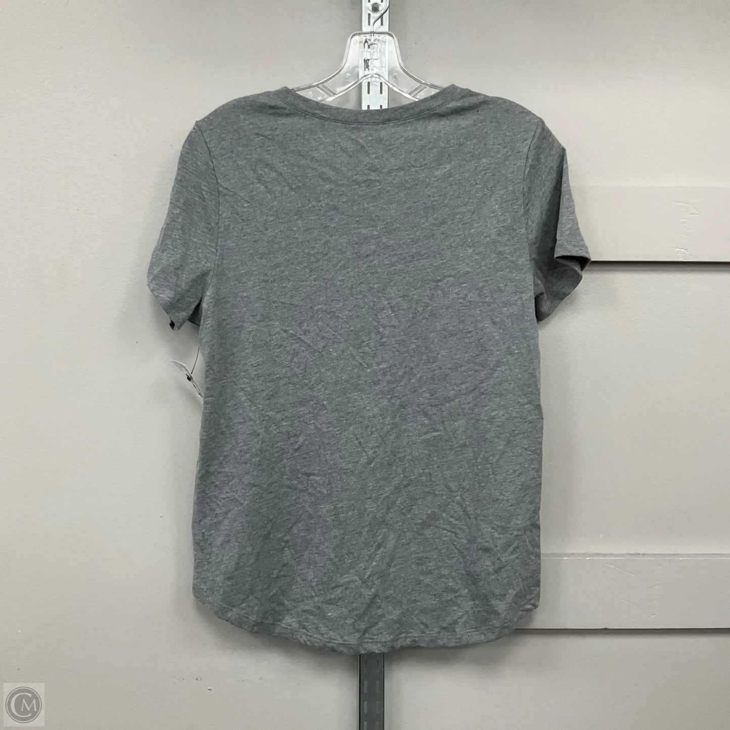 Top Short Sleeve By Old Navy In Grey, Size: M