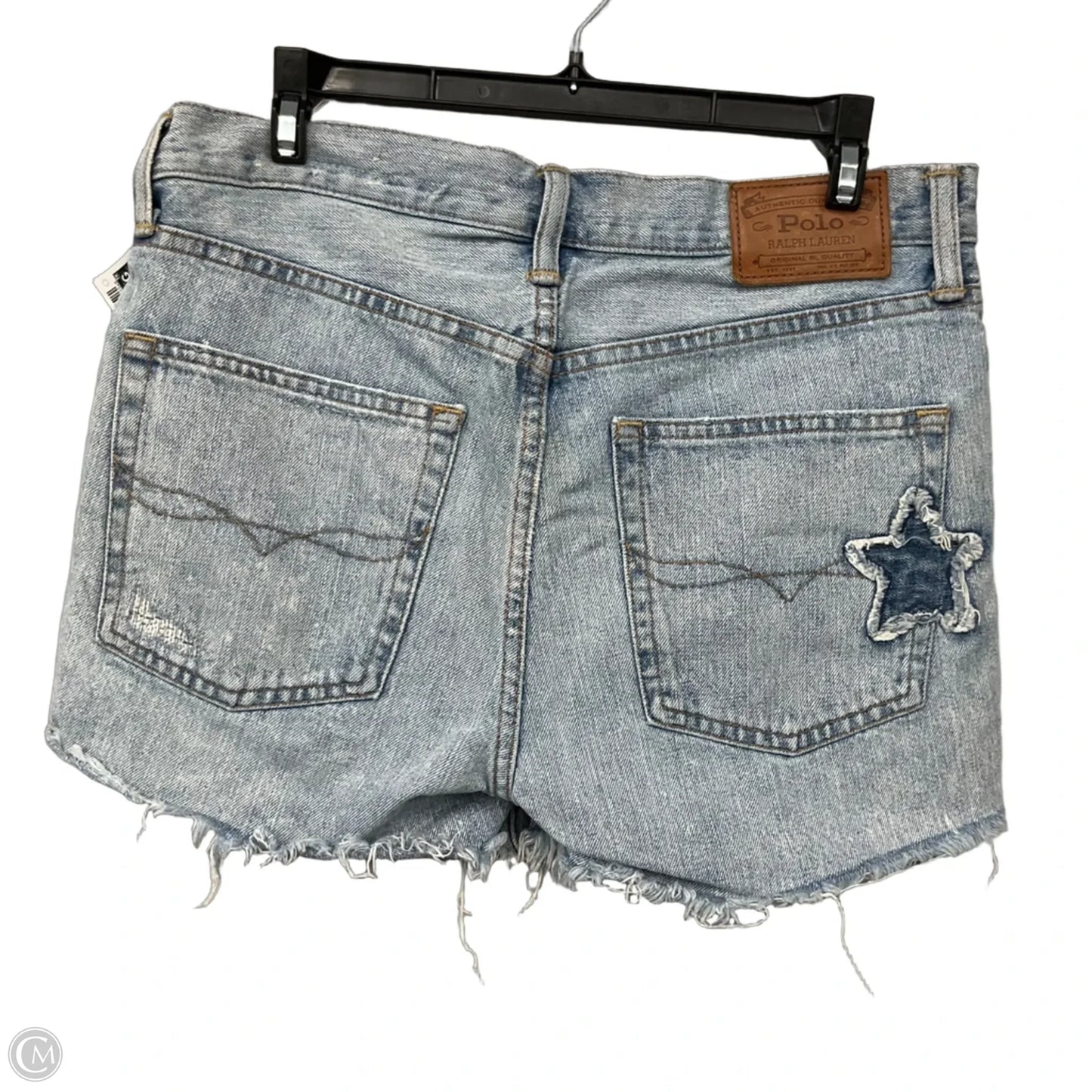 Shorts By Polo Ralph Lauren In Blue Denim, Size: 4