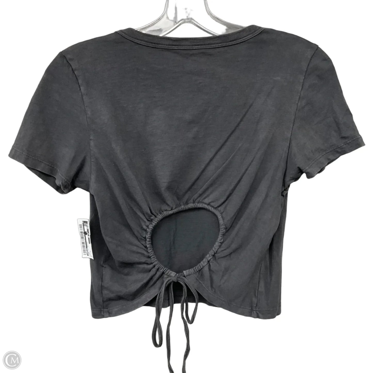 Top Short Sleeve Basic By Aerie In Grey, Size: S