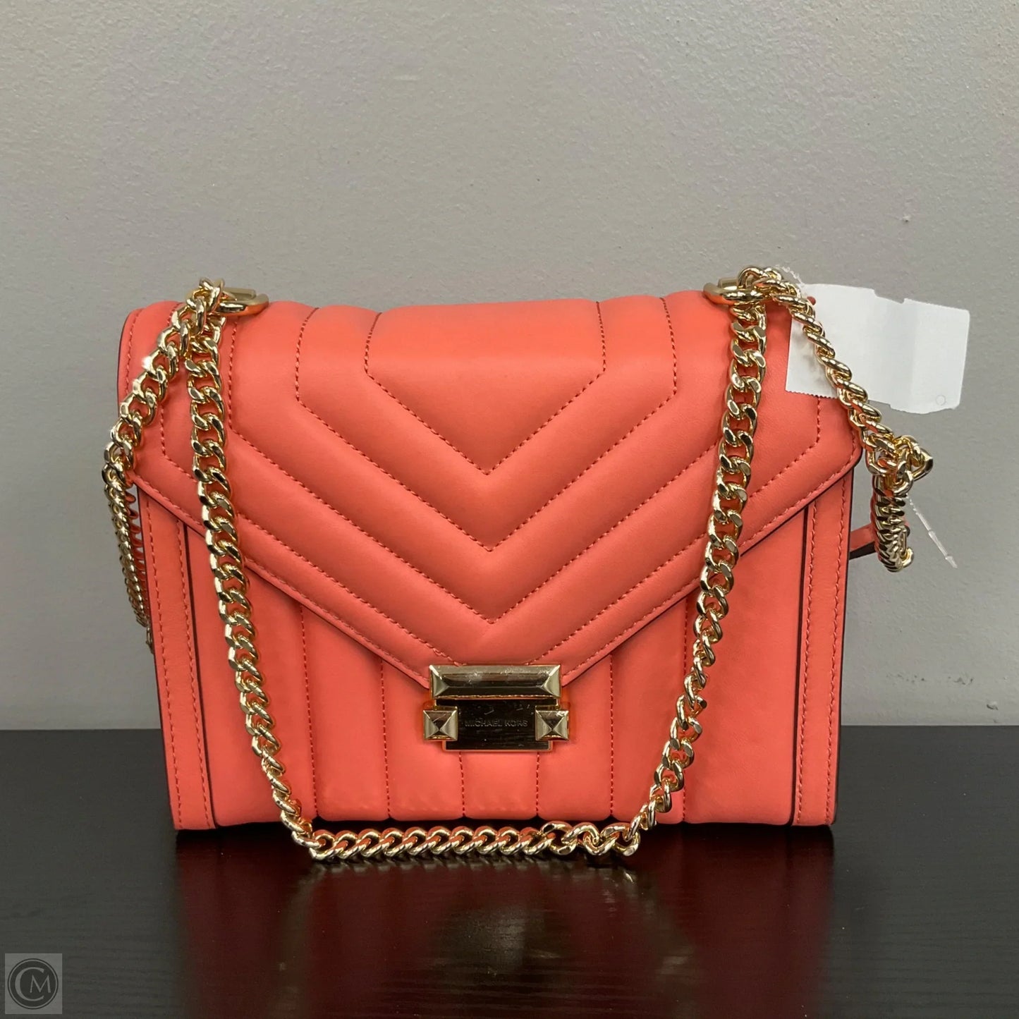Crossbody Designer By Michael Kors, Size: Medium